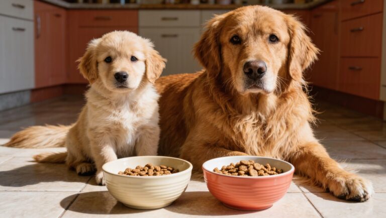 子犬用ドッグフードはいつまで？体格別の切り替え時期と成犬用との違い